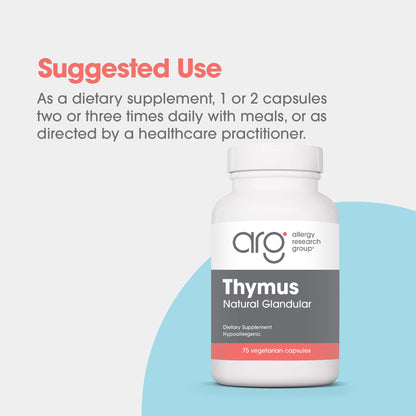 Thymus Supplement – Supports Immune Function and Overall Wellness