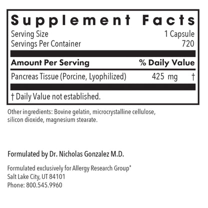 Pancreas Pork – Digestive Health Support Supplement