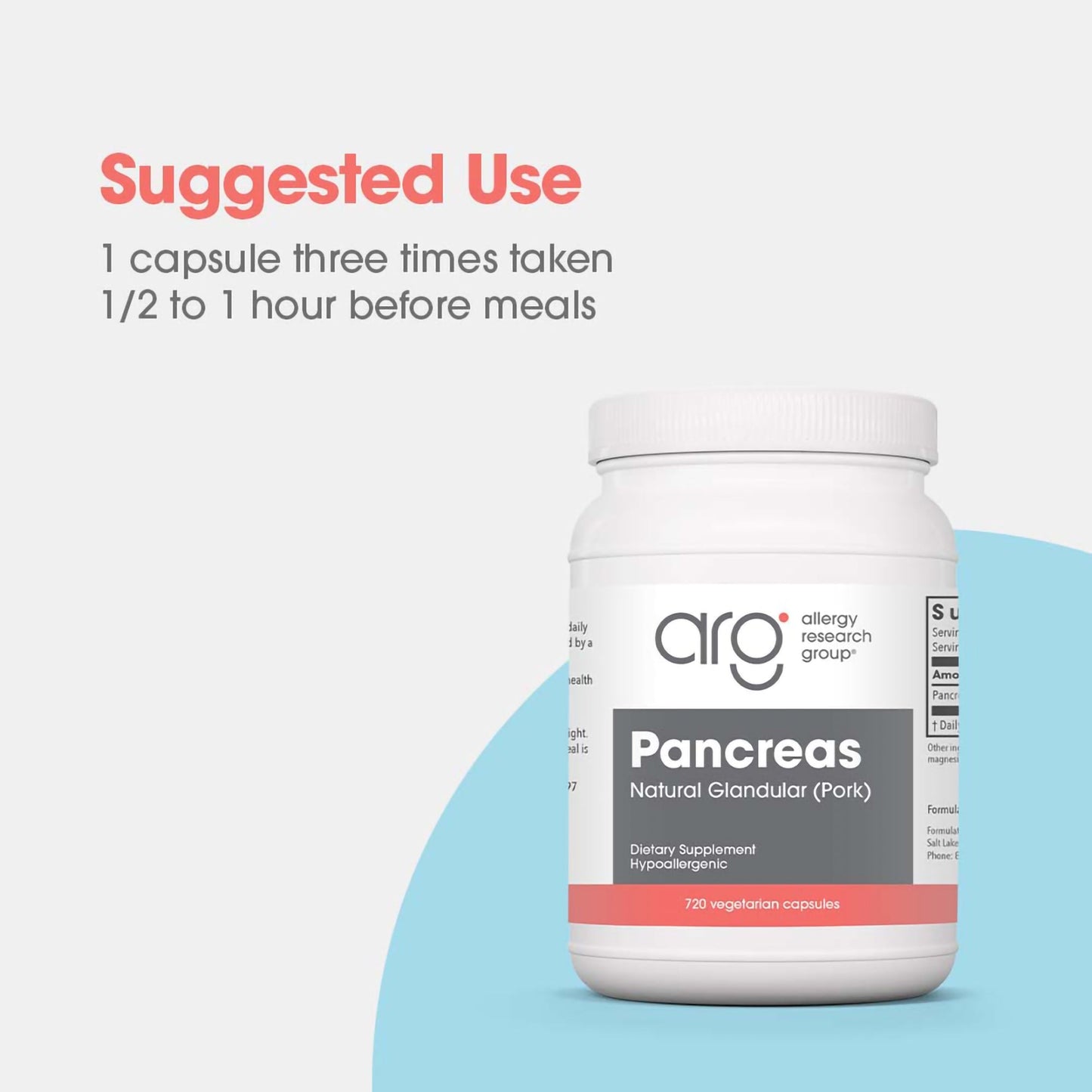 Pancreas Pork – Digestive Health Support Supplement