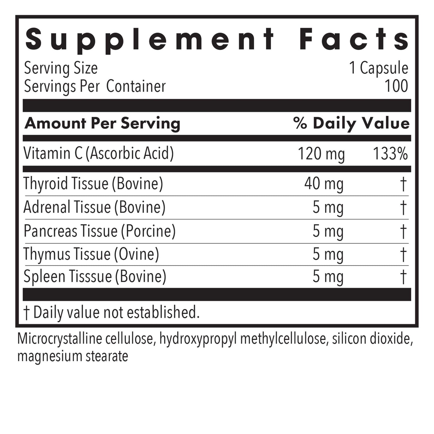 TG 100 – Thyroid Support Supplement for Healthy Thyroid Function