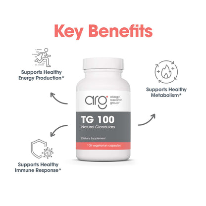 TG 100 – Thyroid Support Supplement for Healthy Thyroid Function