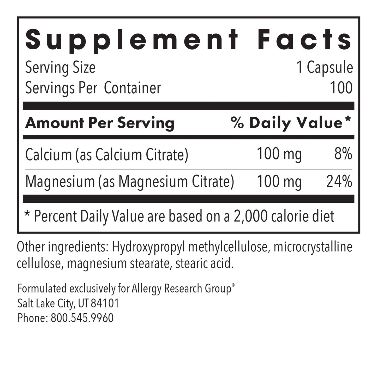 Calcium Magnesium Citrate – Balanced Mineral Support for Bone & Muscle Health