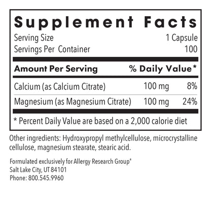 Calcium Magnesium Citrate – Balanced Mineral Support for Bone & Muscle Health