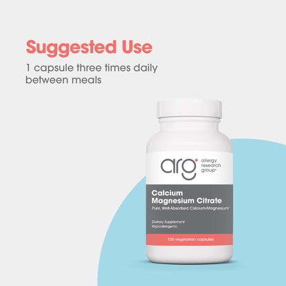 Calcium Magnesium Citrate – Balanced Mineral Support for Bone & Muscle Health