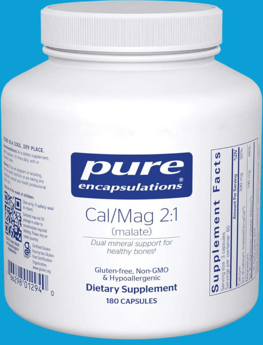 Calcium Magnesium (Malate) 2:1 – Bone & Heart Support