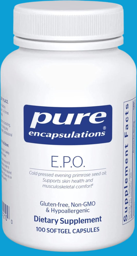 E.P.O. (Evening Primrose Oil) – Skin & Hormone Support