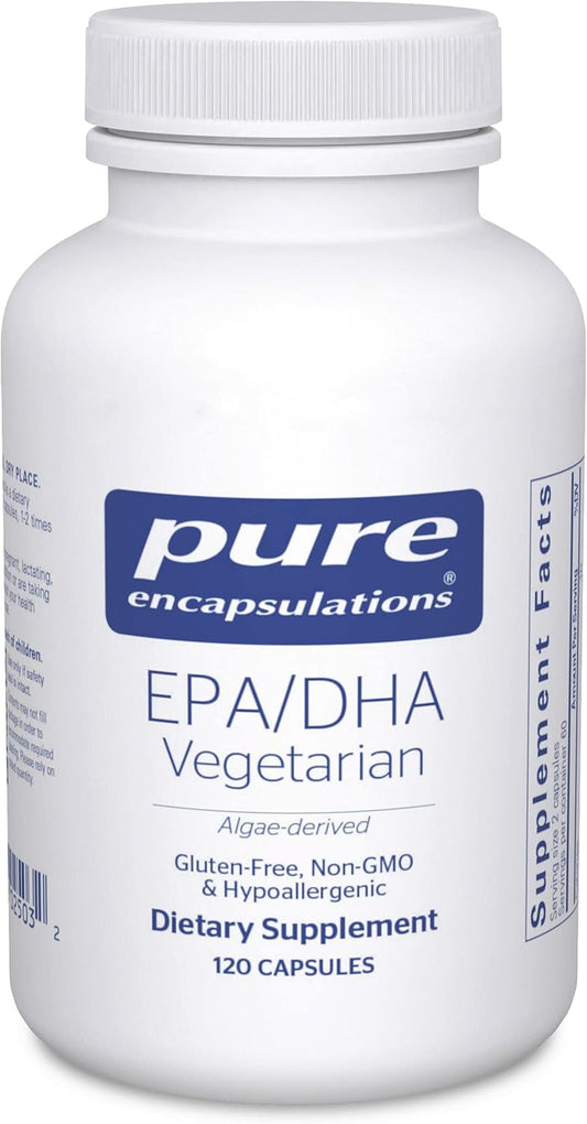 EPA/DHA Vegetarian Capsules – Vegan Omega-3 Support