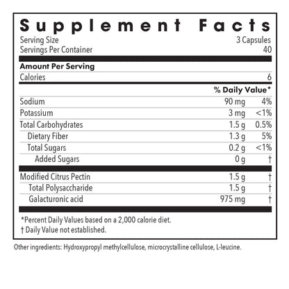 Modified Citrus Pectin – Detoxification & Cellular Support