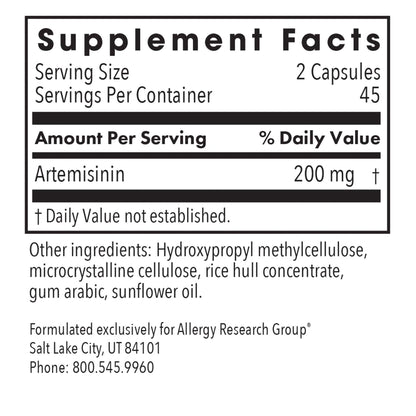 Artemisinin – High-Purity Sweet Wormwood Extract