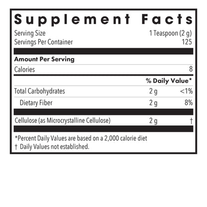 Cellulose Powder – Support Healthy Digestion & Elimination