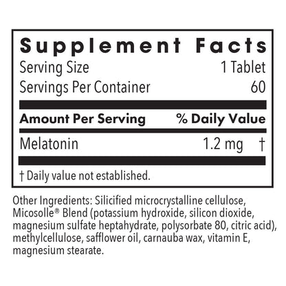 Slow Motion Melatonin – Low Dose Melatonin for Restful Sleep
