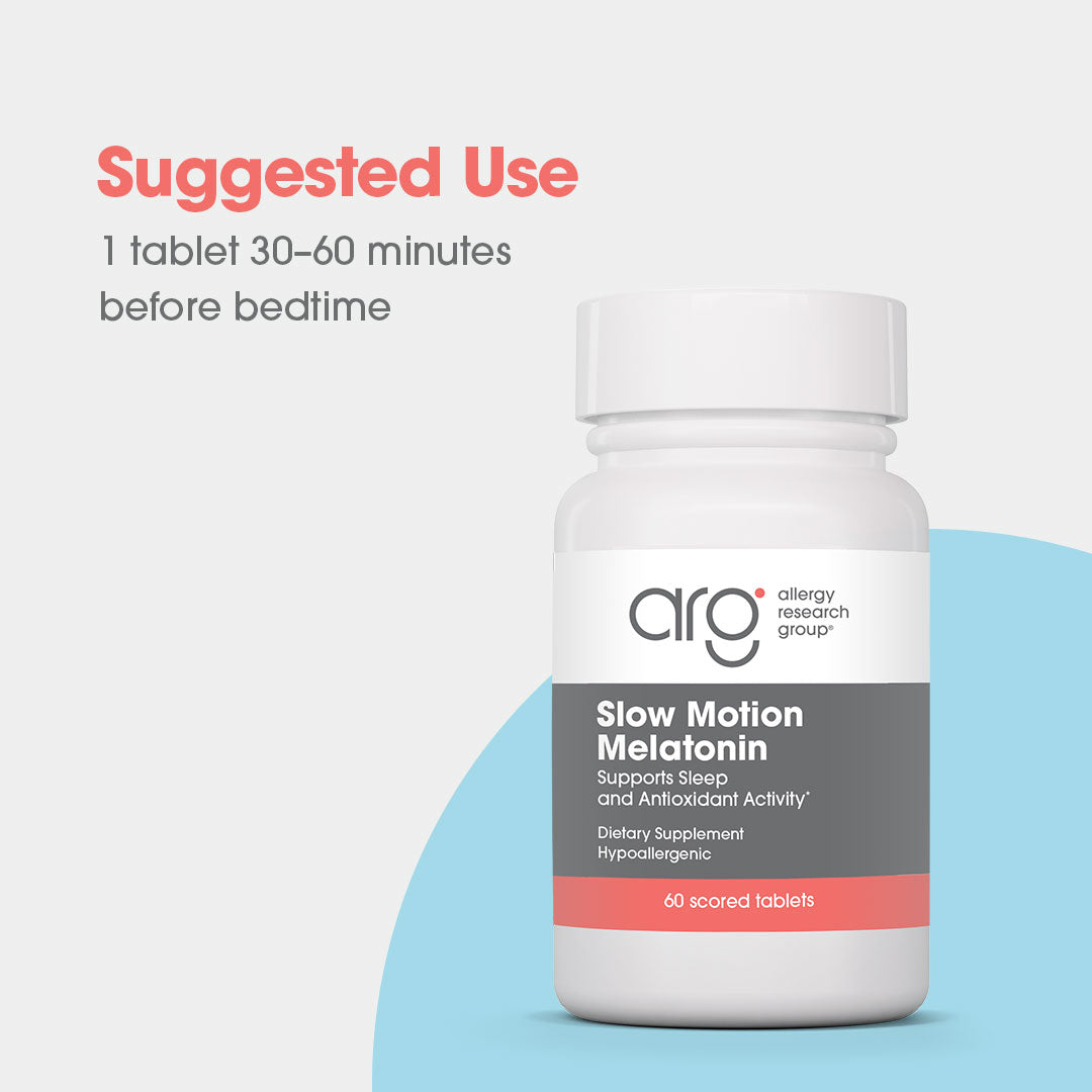 Slow Motion Melatonin – Low Dose Melatonin for Restful Sleep