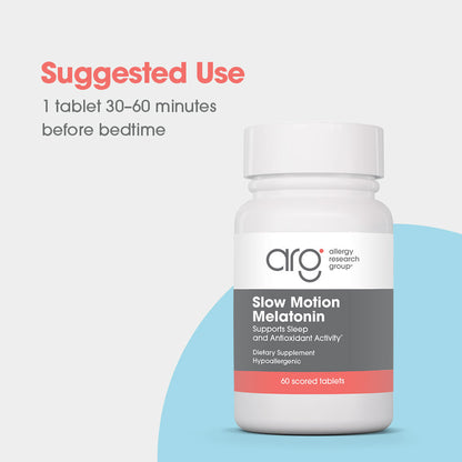Slow Motion Melatonin – Low Dose Melatonin for Restful Sleep