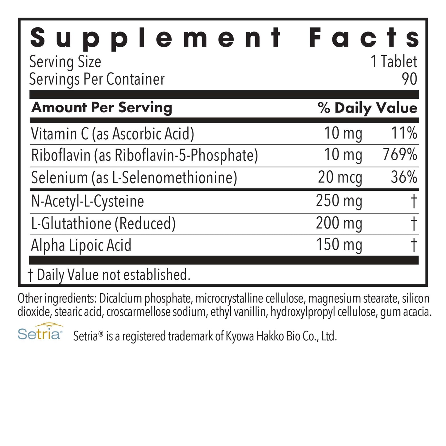 ThioDox® – Glutathione Complex Supplement for Liver Detoxification and Antioxidant Support