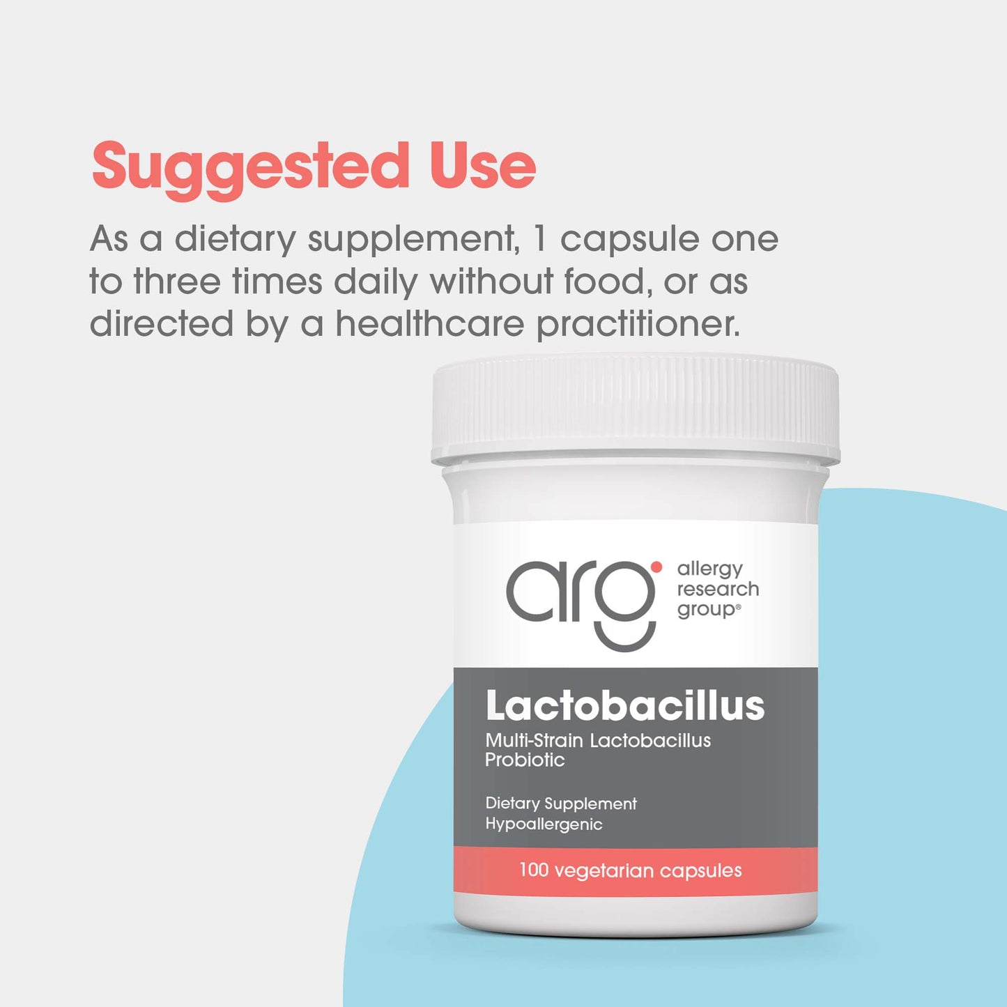 Lactobacillus Probiotic Supplement – Supports Digestive Health with Hardy Strains