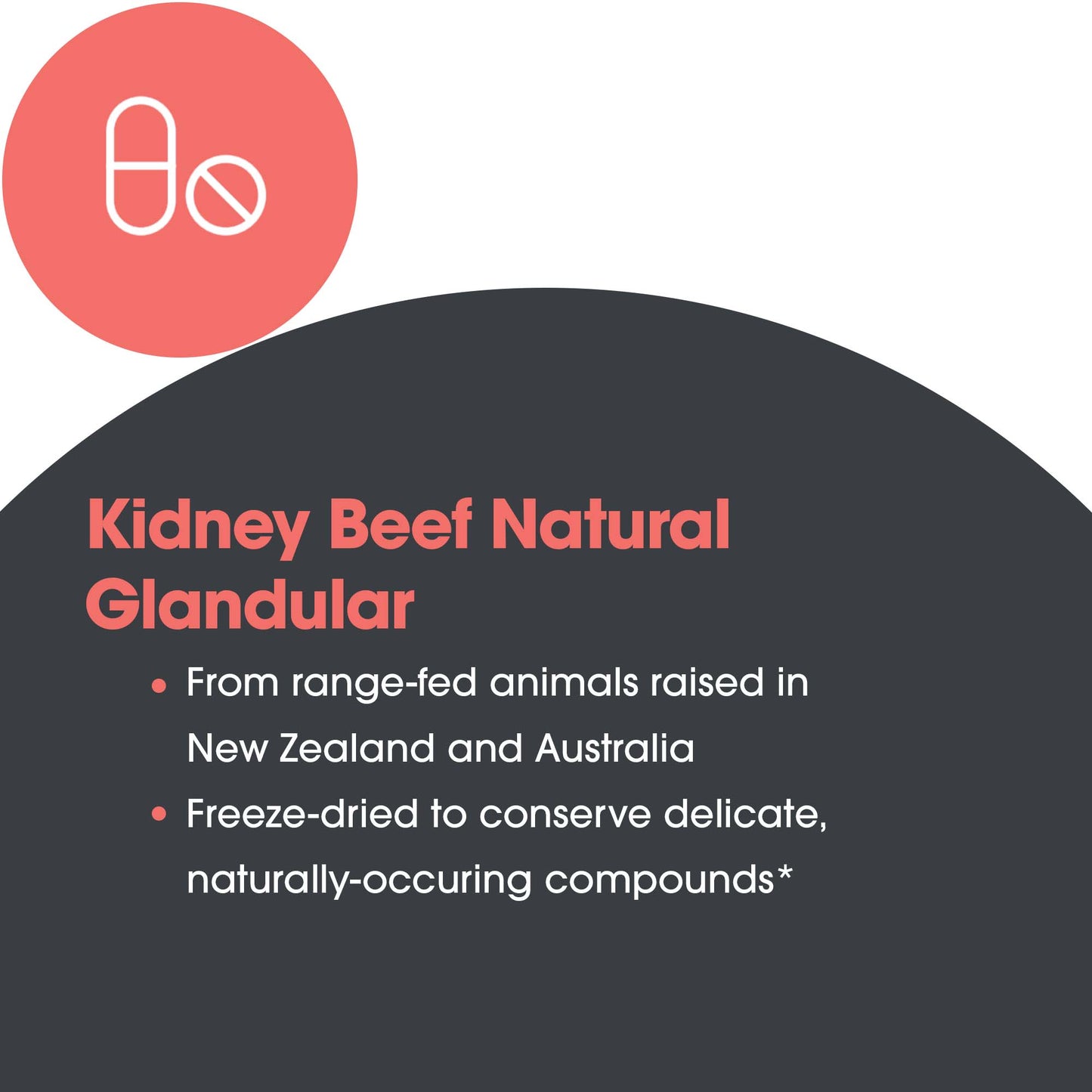 Kidney Beef Glandular Supplement – Supports Kidney Health