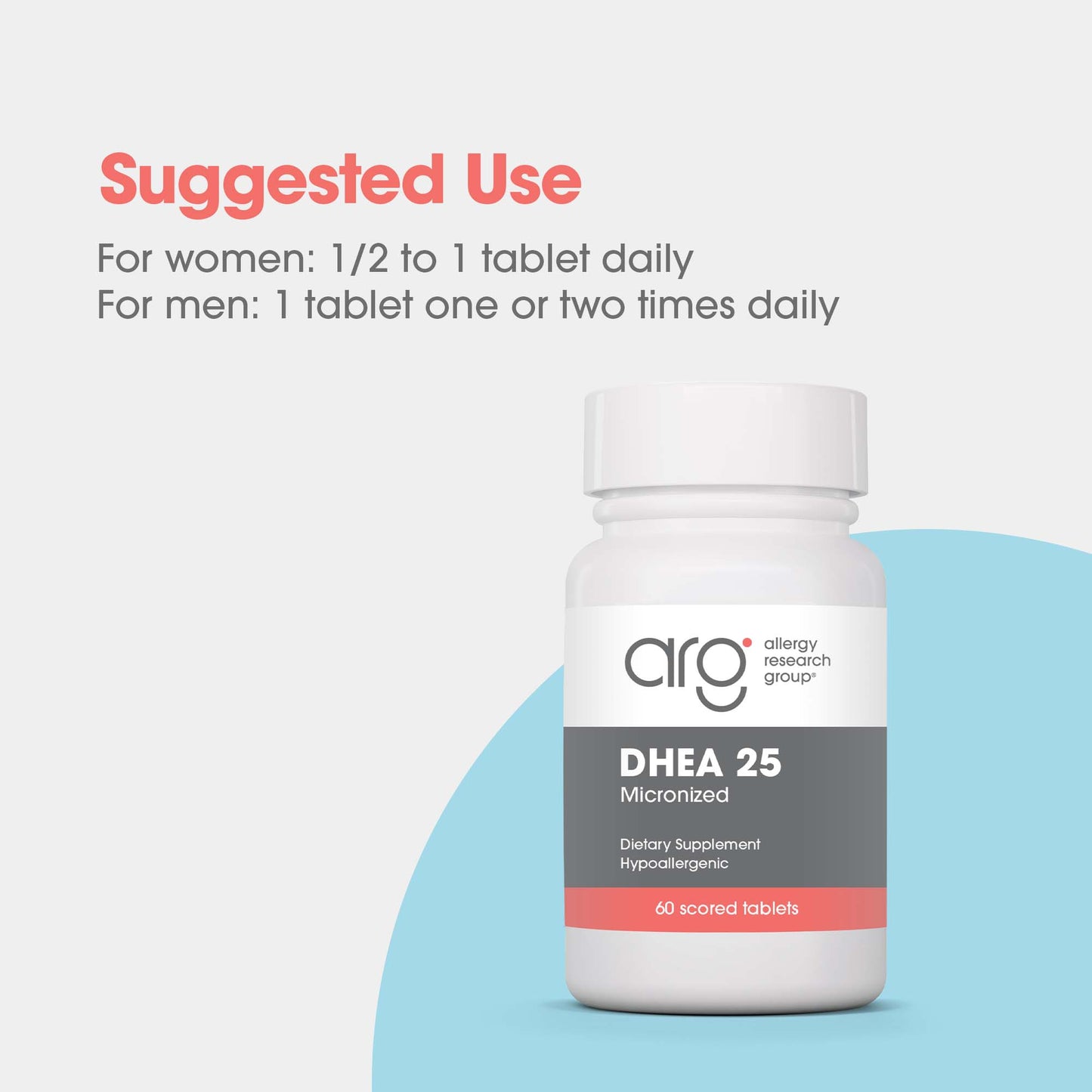 DHEA 25 mg – Plant-Sourced Micronized Supplement for Hormonal Support