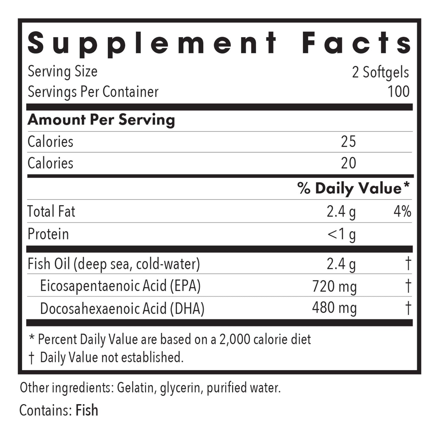 Super EPA – Omega-3 Fatty Acids Supplement