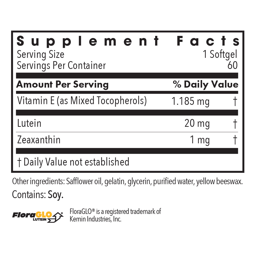 Lutein 20 mg – Eye Health & Antioxidant Supplement