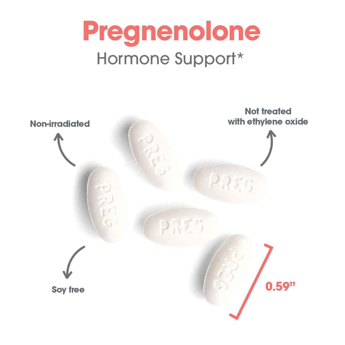 Pregnenolone 50 mg – Hormonal Support Supplement