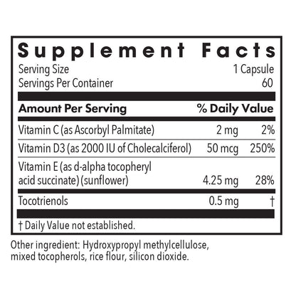 Super D3 – Vitamin C, D3, and E Supplement