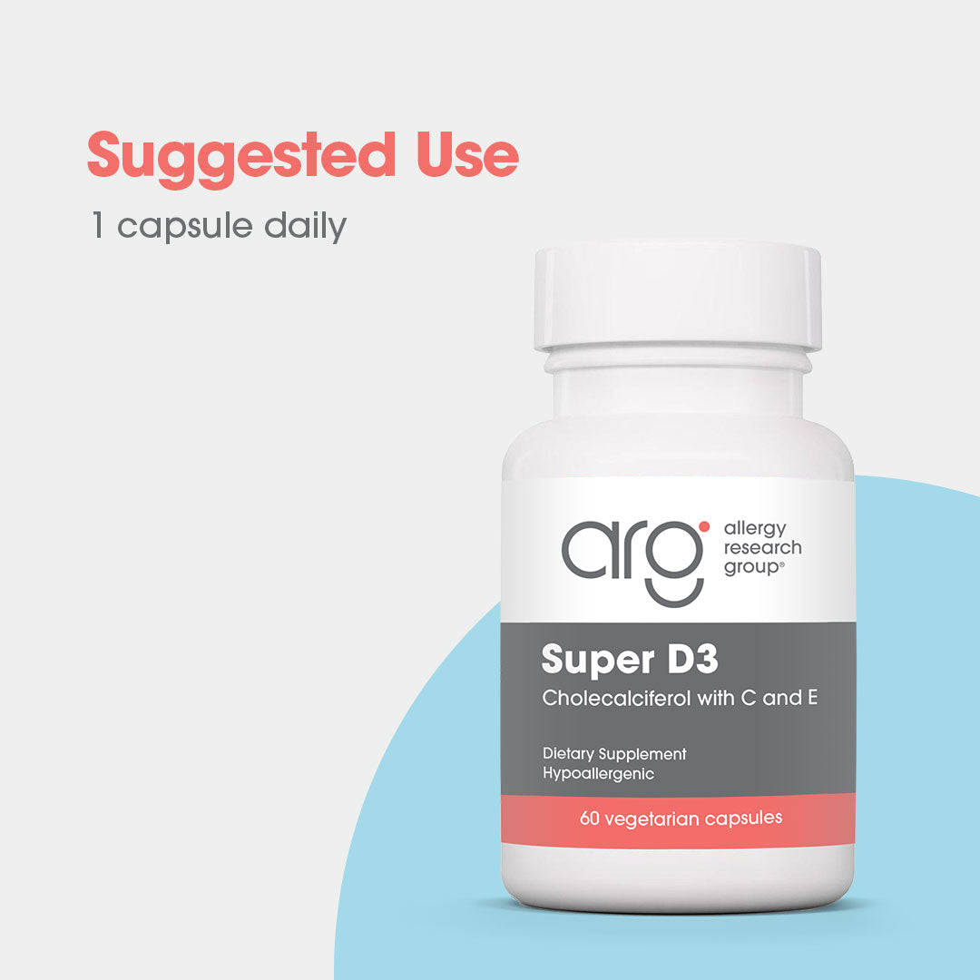 Super D3 – Vitamin C, D3, and E Supplement