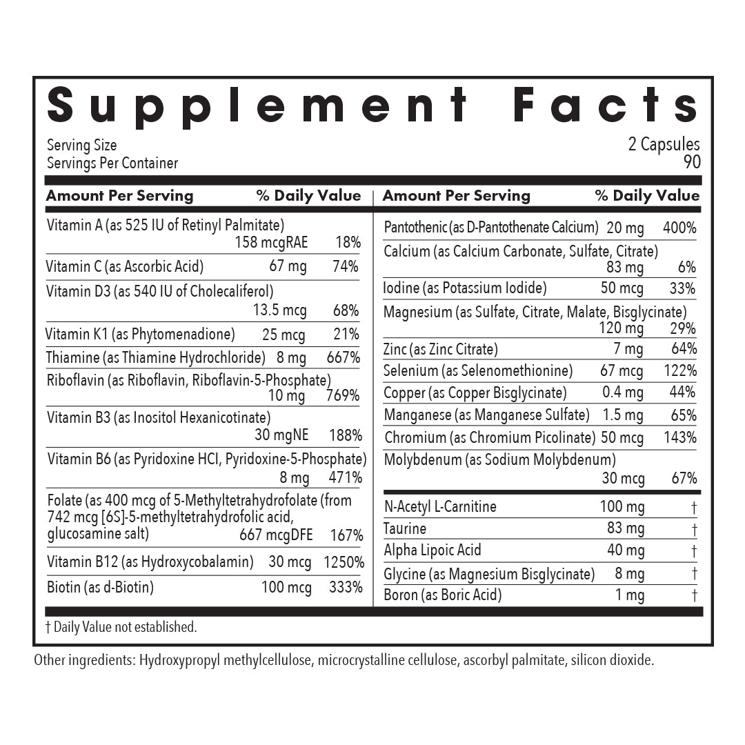 MVM-A – Multivitamin With Antioxidants for Enhanced Health