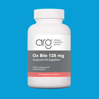 Ox Bile 125 mg Supplement – Liver & Digestion Support