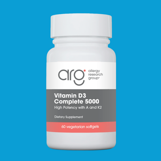 Vitamin D3 Complete 5000 – Balanced Vitamin D3, A, K2, and E Supplement