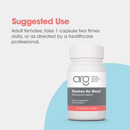 Flashes No More® – Hot Flash Supplement for Menopause Support