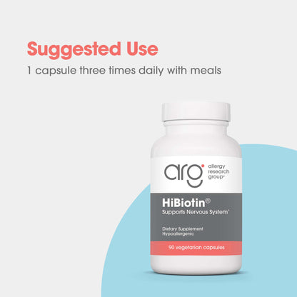 HiBiotin® – High-Dose Biotin for Myelin Synthesis & More