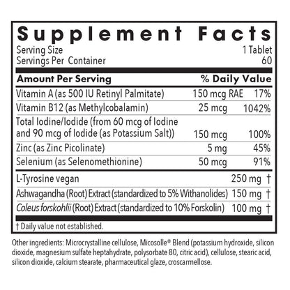 Thyroid Nutrition – Supports Healthy Thyroid Function with Iodine & Essential Nutrients