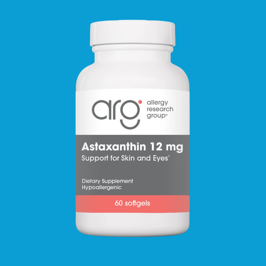 Astaxanthin 12 mg – Potent Antioxidant for Brain, Eye, and Heart Health