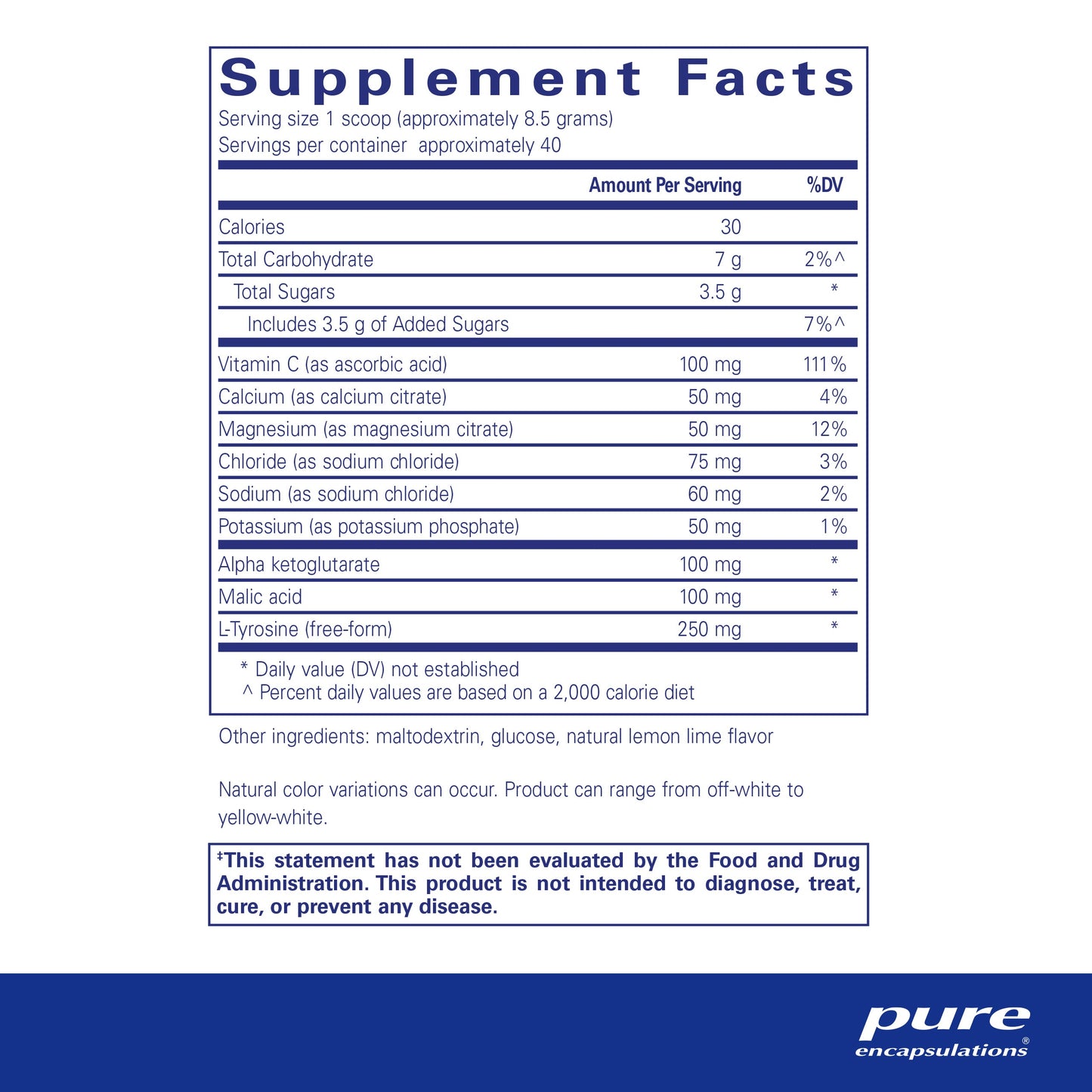 Electrolyte Energy Formula - Hydration & Energy Boost