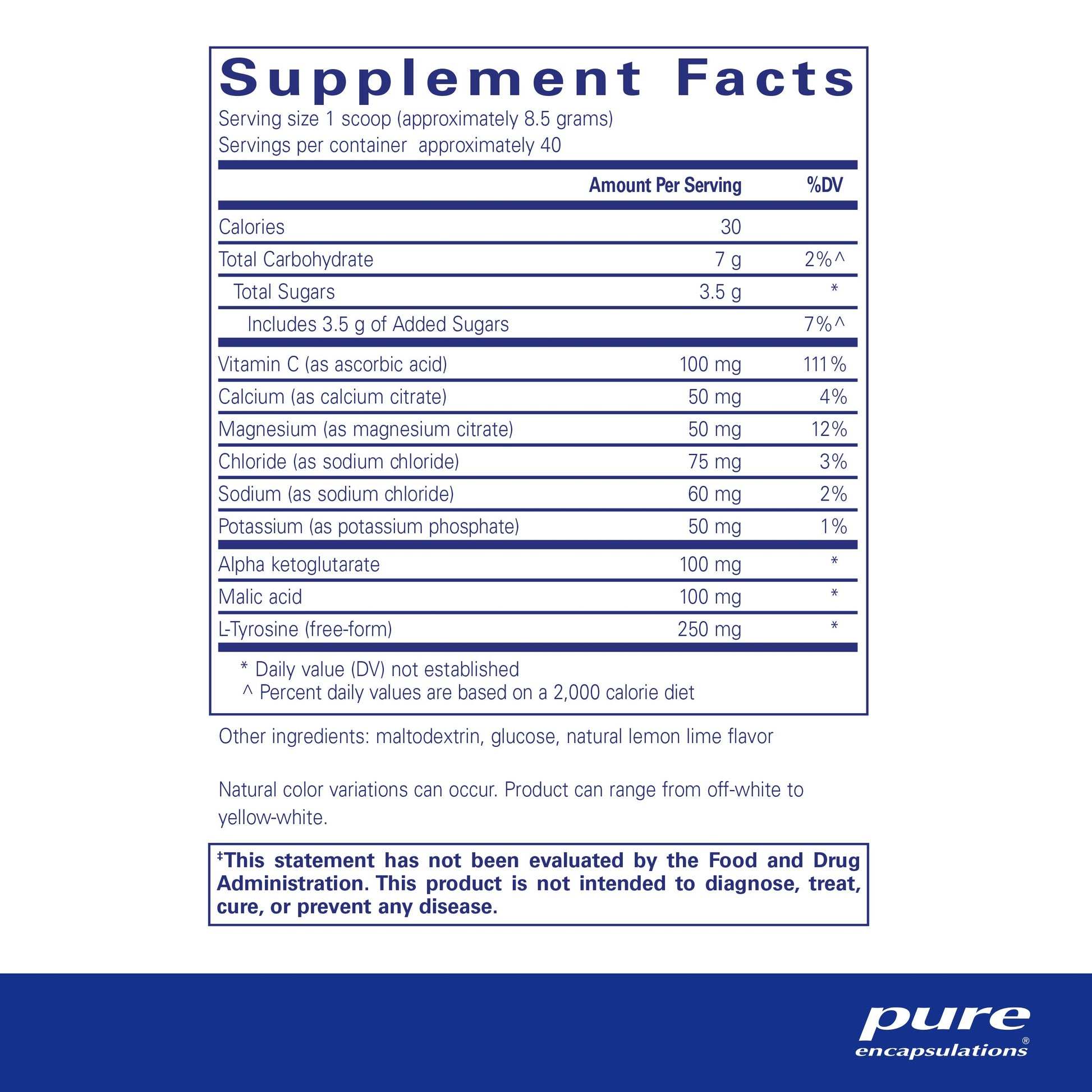 Electrolyte Energy Formula - Hydration & Energy Boost