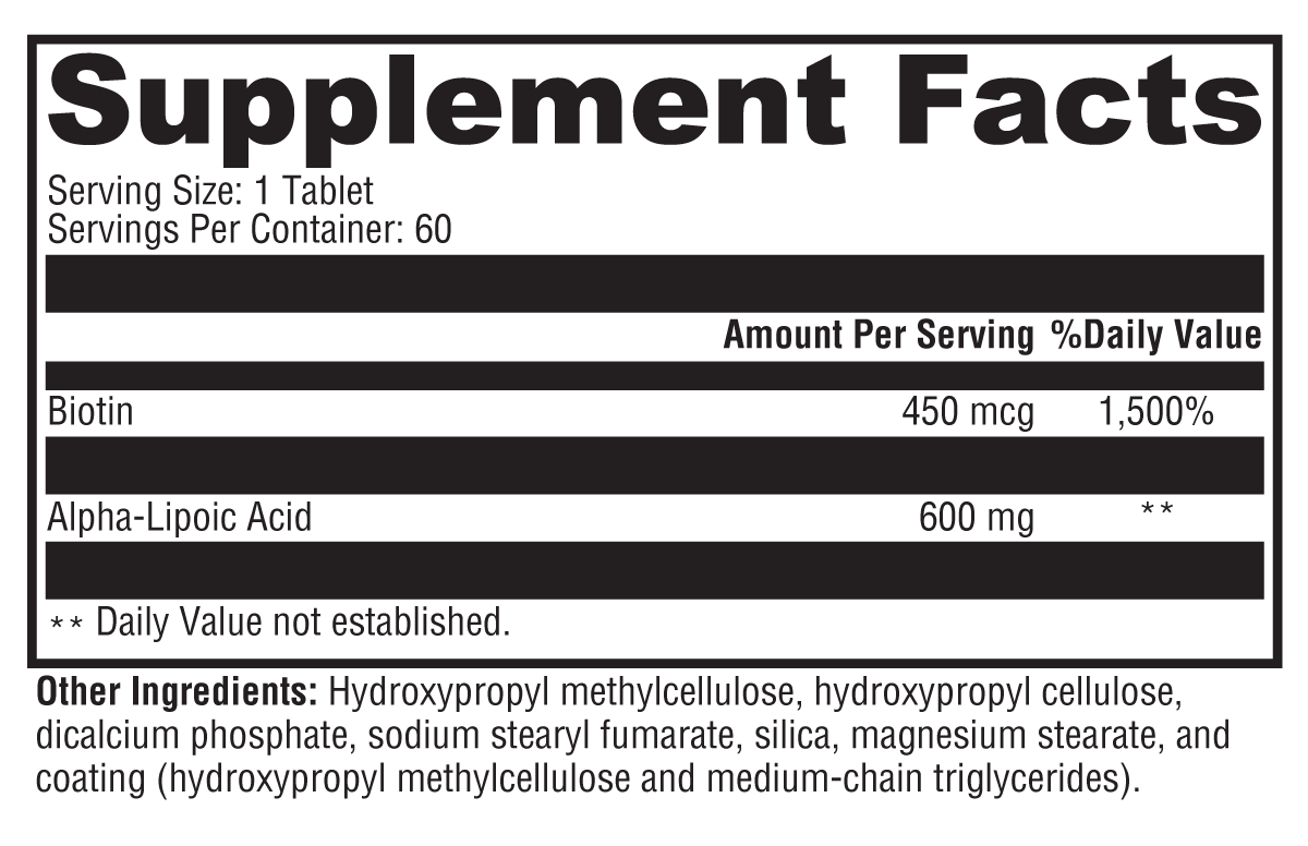 ALAmax™ CR – Comprehensive Antioxidant and Glucose Metabolism Support