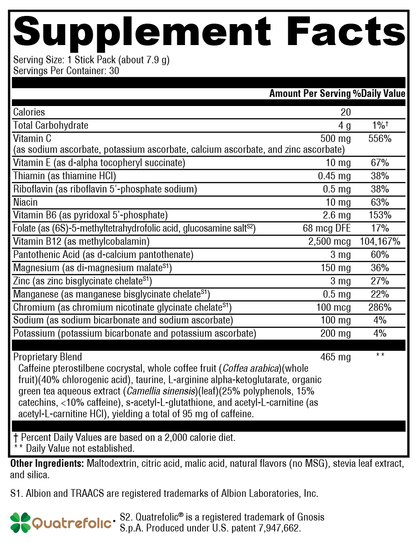 ATP Ignite™ – Revitalizing Energy Drink Mix for Lasting Energy and Antioxidant Support