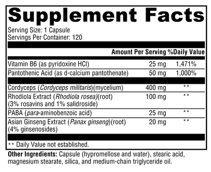 Adrenal Essence® – Adaptogenic Herbal and B Vitamin Support for Energy, Immunity, and Resilience