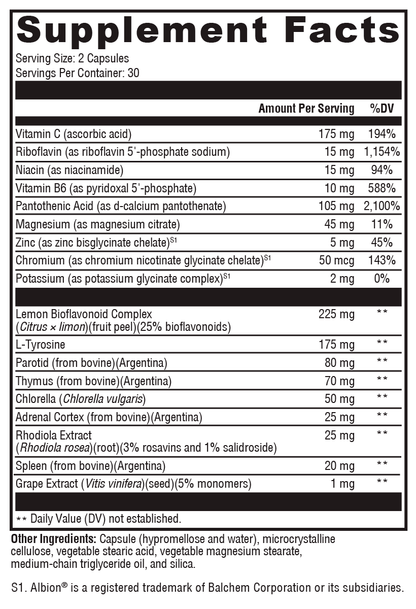 Adrenal Manager™ – Glandular and Nutrient Support for Stress Response and Energy Production