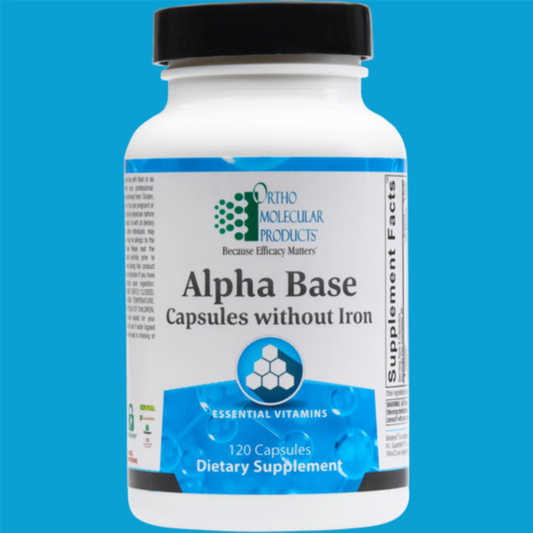 Alpha Base Capsules without Iron - Melcon's Pharmacy