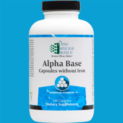 Alpha Base Capsules without Iron - Melcon's Pharmacy