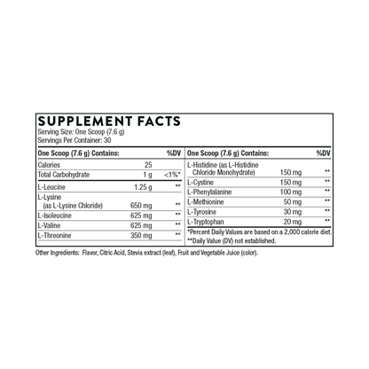 Amino Complex - Berry Flavor‚ Muscle Recovery & Vitality Support