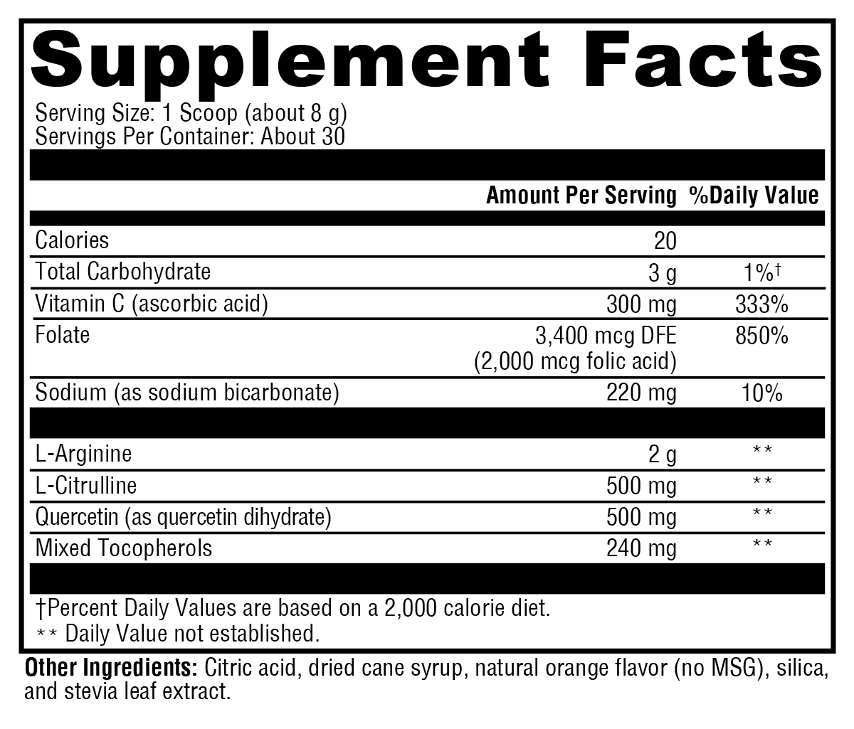 AngiNOX™ Orange – Nitric Oxide Support for Circulation, Performance, and Cognitive Health