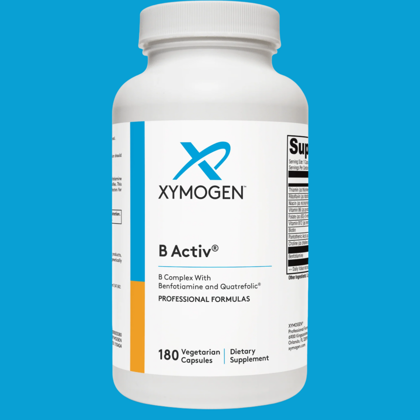B Activ® – Complete Activated B-Complex for Energy, Stress, and Nervous System Support