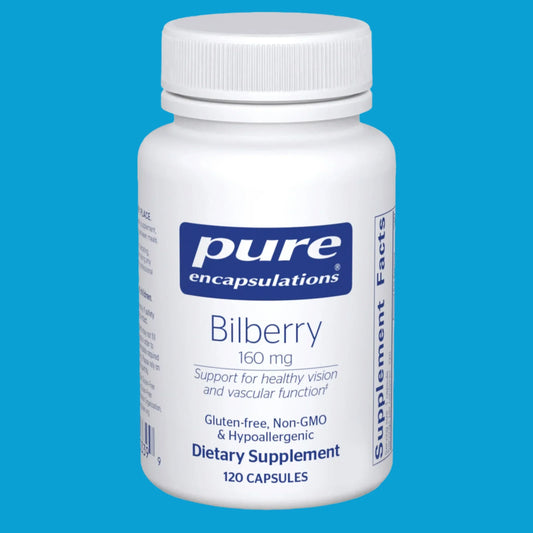 Bilberry Supplement for Vision & Vascular Health