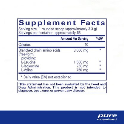 BCAA Powder 227 g - ROCK RIDGE PHARMACY