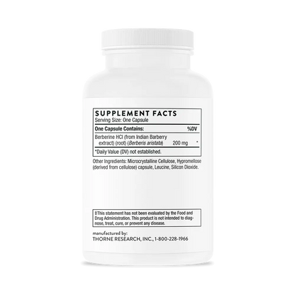 Berberine - 200 mg (formerly Berbercap) - ROCK RIDGE PHARMACY