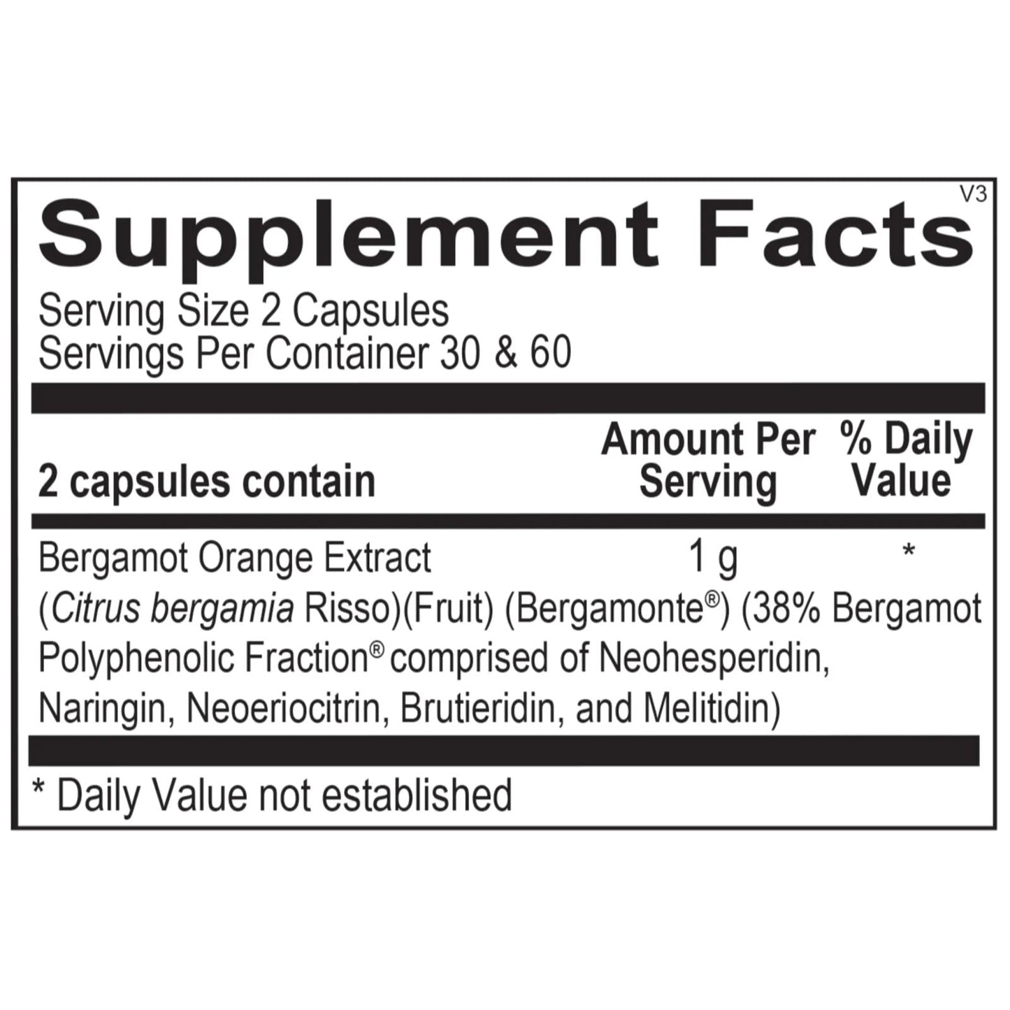 Bergamot BPF - Melcon's Pharmacy