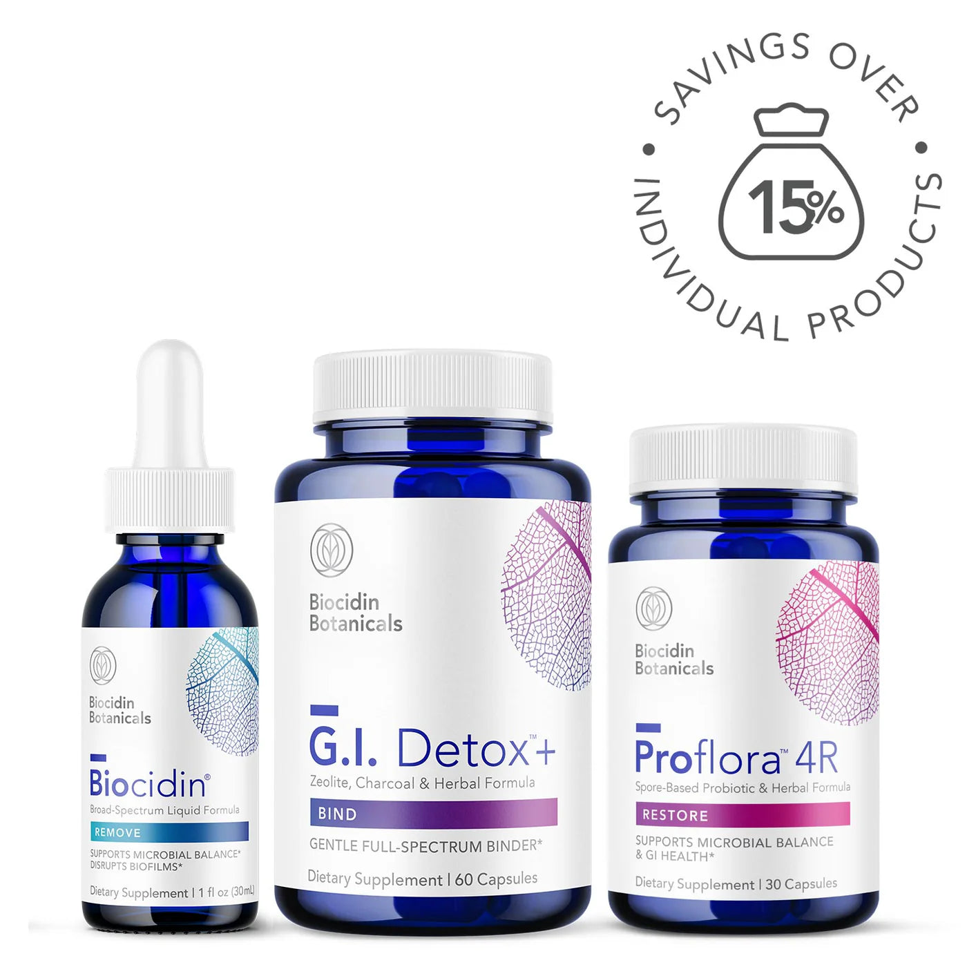 Bioclear™ Cleansing Program with Biocidin® Liquid – 30-Day Detox Kit