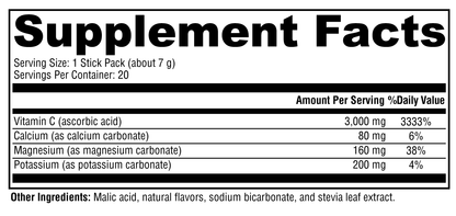 Buffered C Powder – High-Potency Vitamin C Immune and Antioxidant Support